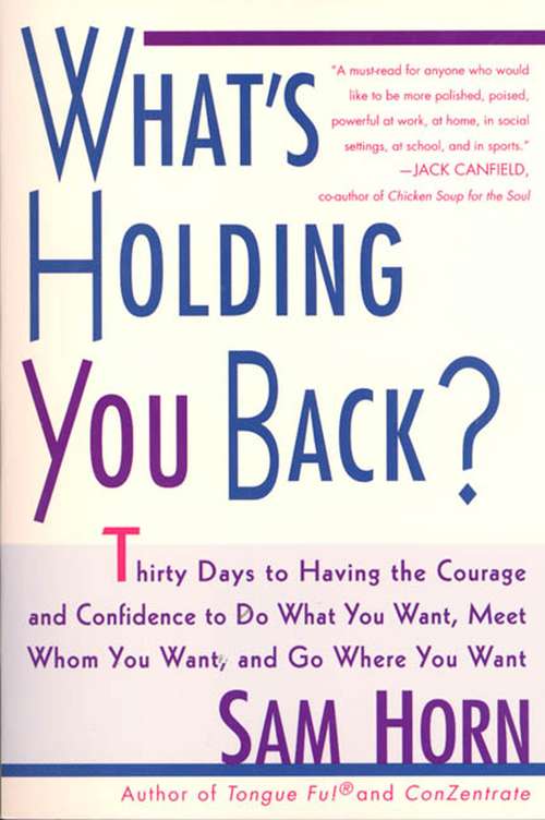 Book cover of What's Holding You Back?