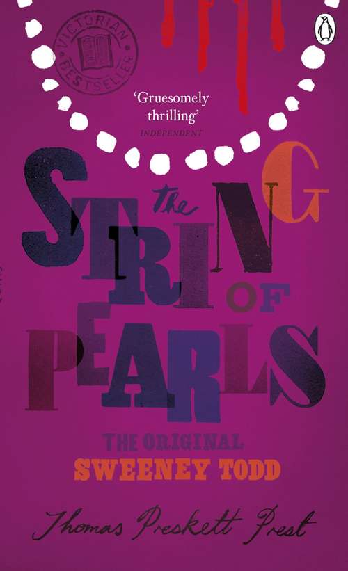 Book cover of The String of Pearls: A Romance - The Original Sweeney Todd