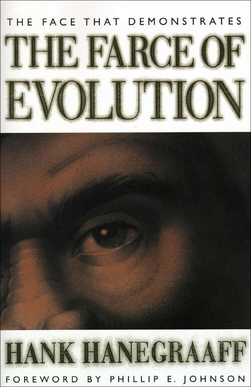Book cover of The Face That Demonstrates the Farce of Evolution