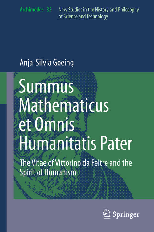 Book cover of Summus Mathematicus et Omnis Humanitatis Pater