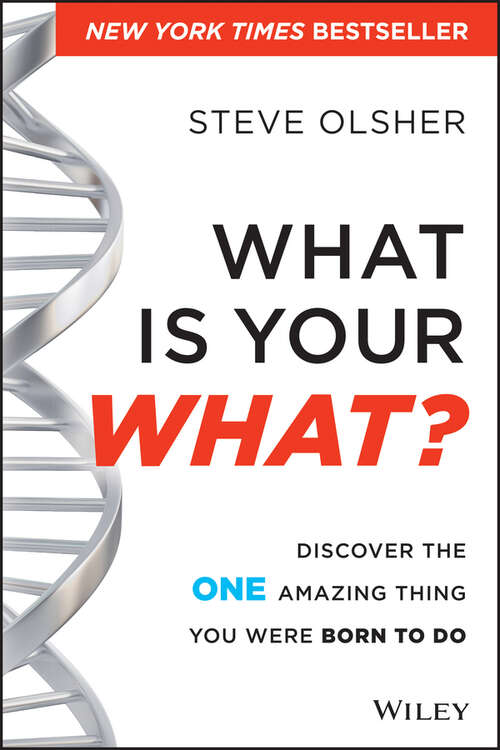 Book cover of What Is Your WHAT