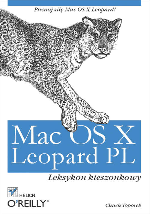 Book cover of Mac OS X Leopard PL. Leksykon kieszonkowy