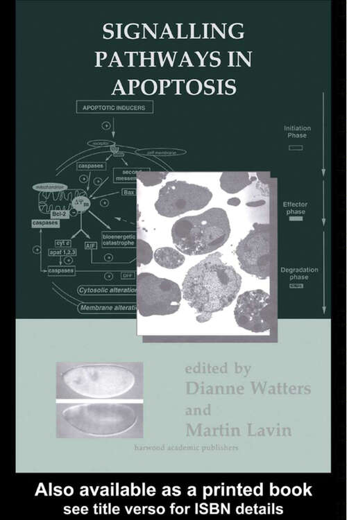 Book cover of Signalling Pathways in Apoptosis