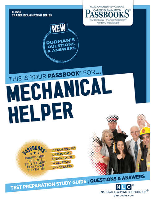 Book cover of Mechanical Helper: Passbooks Study Guide (Career Examination Series)