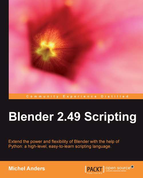 Blender 2.49 Scripting