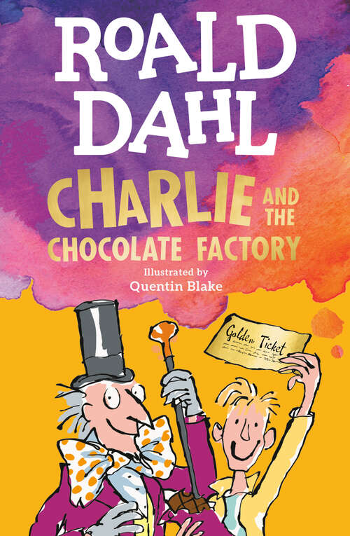 Book cover of Charlie and the Chocolate Factory