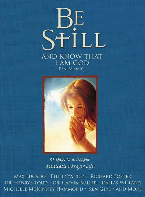 Book cover of Be Still