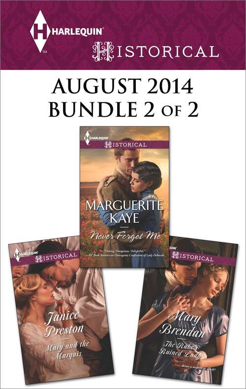 Book cover of Harlequin Historical August 2014 - Bundle 2 of 2