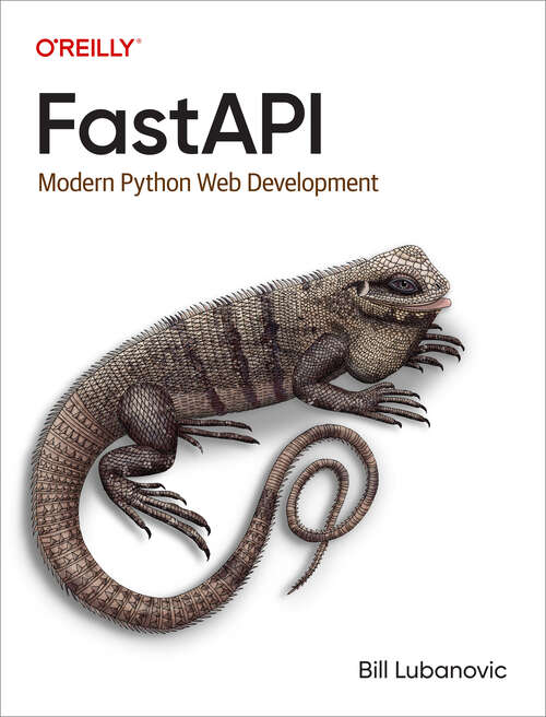 Book cover of FastAPI: Modern Python Web Development (1)