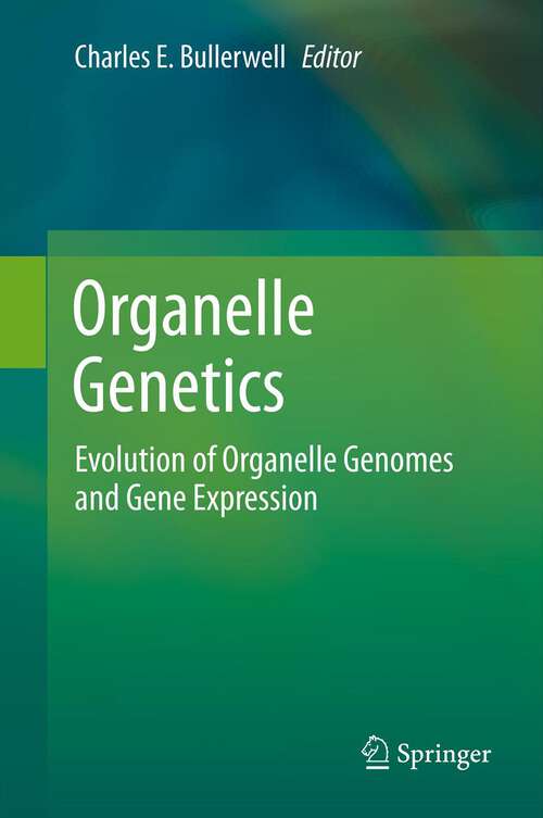 Book cover of Organelle Genetics