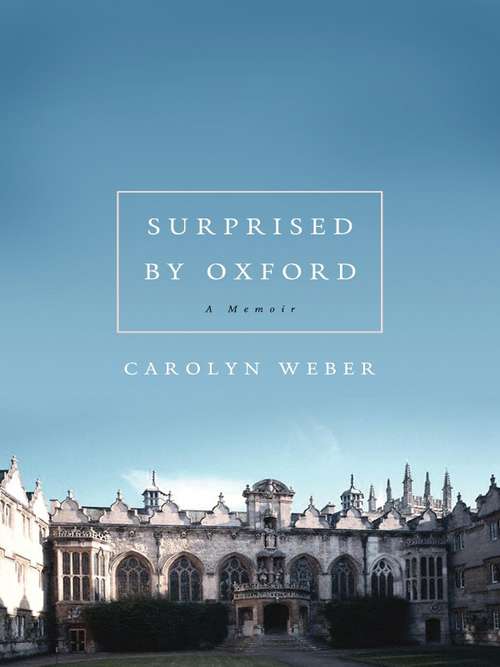 Book cover of Surprised by Oxford