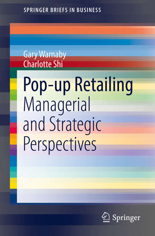 Book cover of Pop-up Retailing