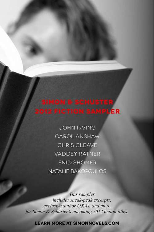 Book cover of Simon & Schuster 2012 Fiction Sampler