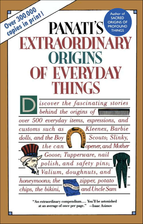 Book cover of Extraordinary Origins of Everyday Things