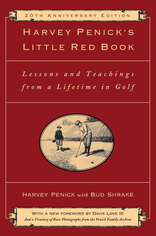 Book cover of Harvey Penick's Little Red Book