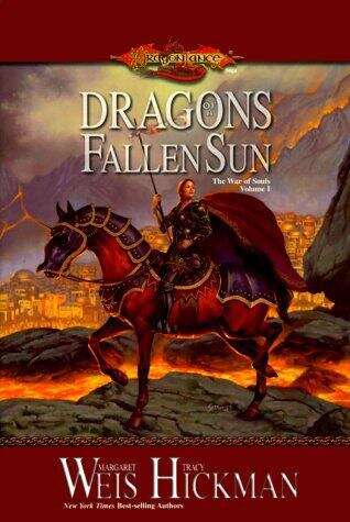 Book cover of Dragons of a Fallen Sun (War of Souls #1)