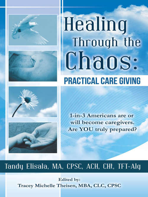 Book cover of Healing Through the Chaos: Practical Care Giving