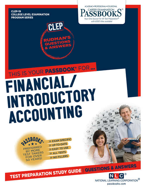 Book cover of FINANCIAL ACCOUNTING: Passbooks Study Guide (College Level Examination Program Series (CLEP): Dantes-15)