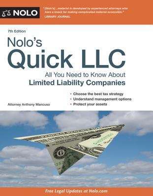 Book cover of Nolo's Quick LLC