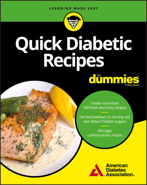 Book cover of Quick Diabetic Recipes For Dummies