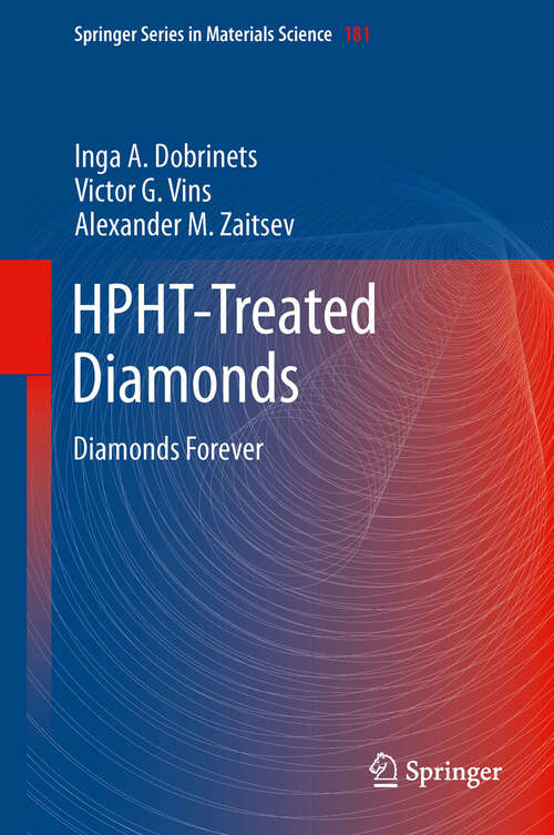 Book cover of HPHT-Treated Diamonds