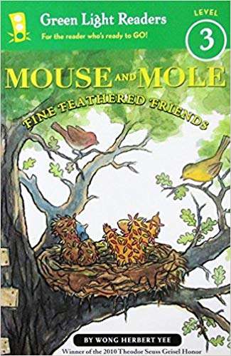 Book cover of Mouse and Mole: Fine Feathered Friends (Fountas & Pinnell LLI Blue: Level L)
