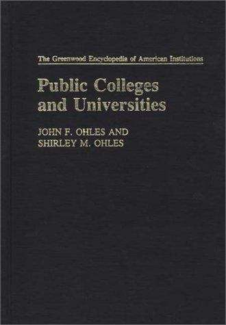 Book cover of Public Colleges and Universities