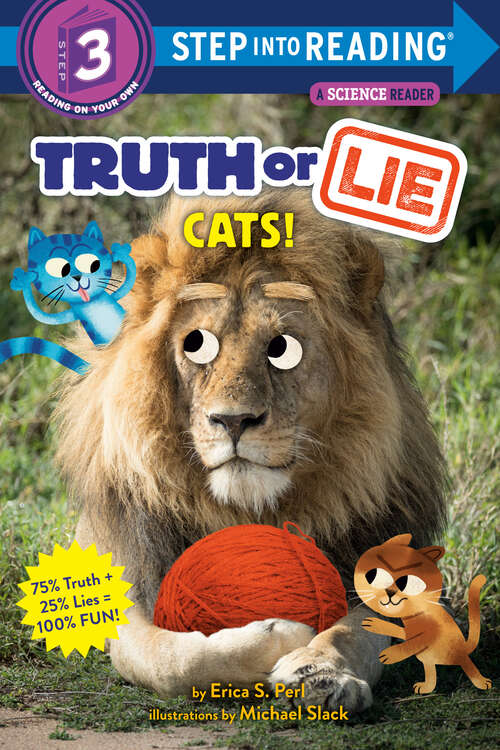 Book cover of Truth or Lie: Cats! (Step into Reading)