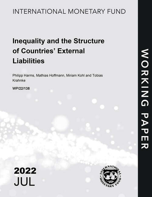 Book cover of Inequality and the Structure of Countries’ External Liabilities