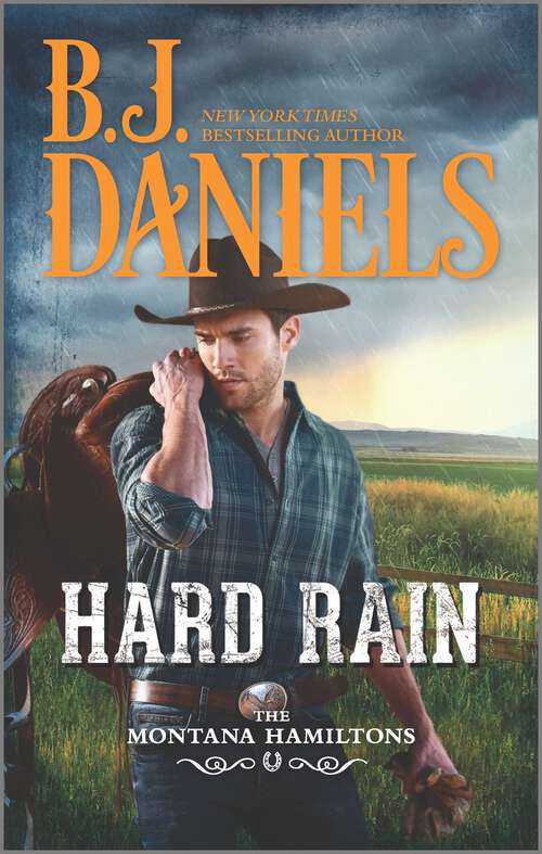 Book cover of Hard Rain: A Western Romance (Original) (The Montana Hamiltons #4)