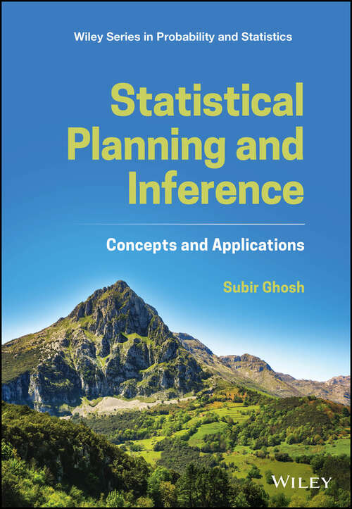 Book cover of Statistical Planning and Inference: Concepts and Applications (Wiley Series in Probability and Statistics)