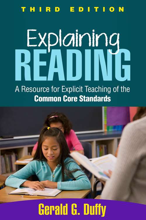 Book cover of Explaining Reading, Third Edition