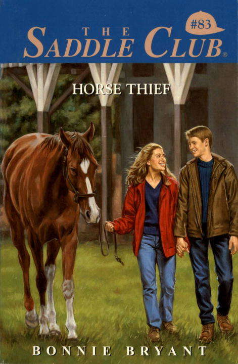 Book cover of Horse Thief (Saddle Club #83)