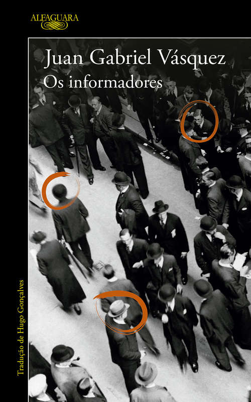 Book cover of Os informadores