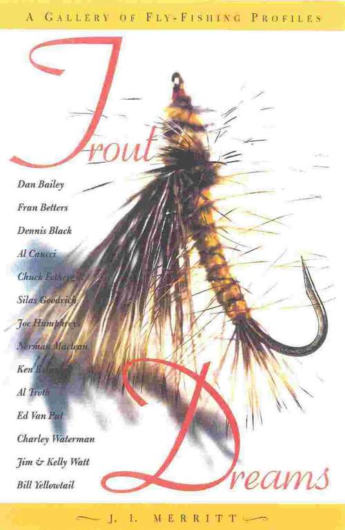 Book cover of Trout Dreams