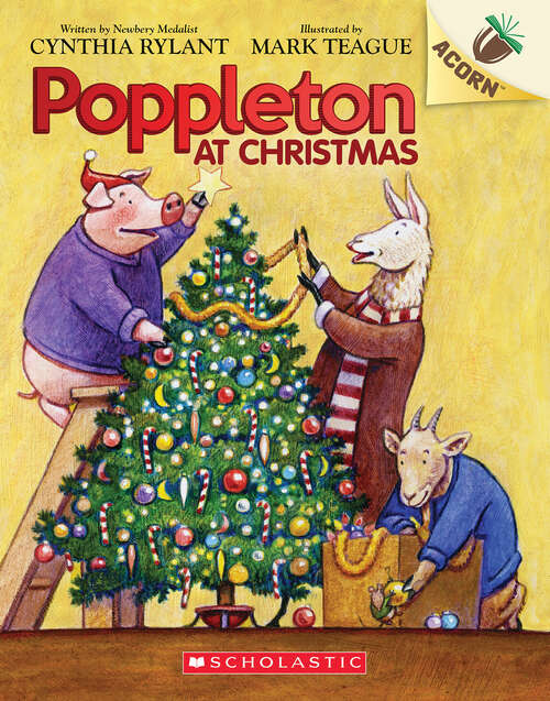 Book cover of Poppleton at Christmas: An Acorn Book (Poppleton #5)