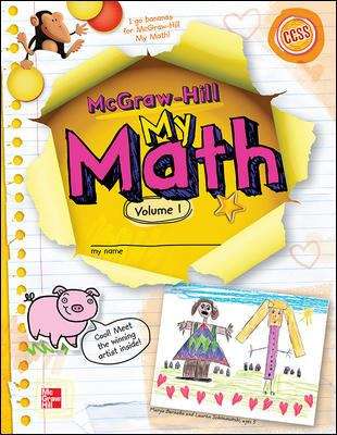 Book cover of My Math [Kindergarten, Volume 1]