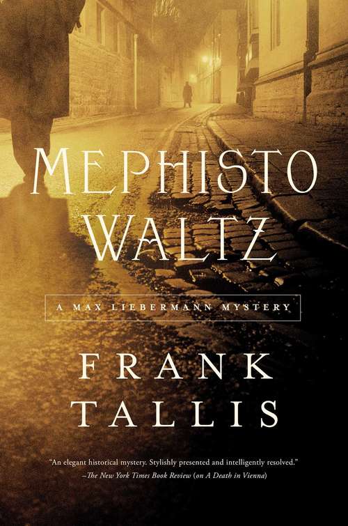 Book cover of Mephisto Waltz: A Max Lieberman Mystery