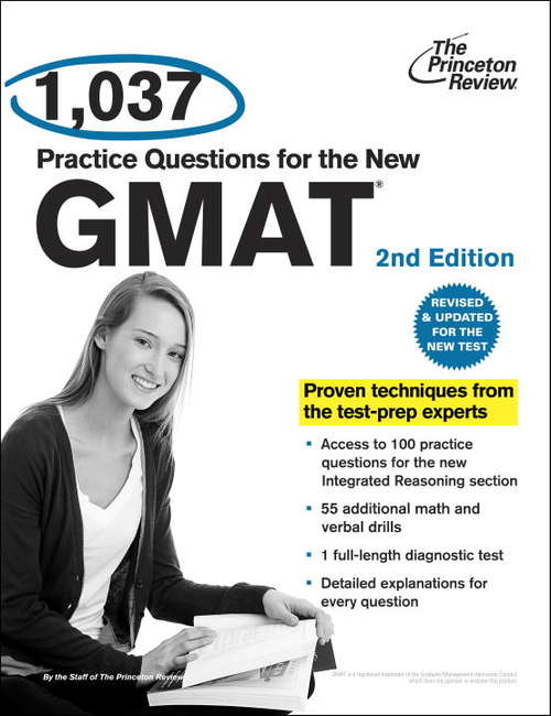 Book cover of 1,037 Practice Questions for the New GMAT, 2nd Edition