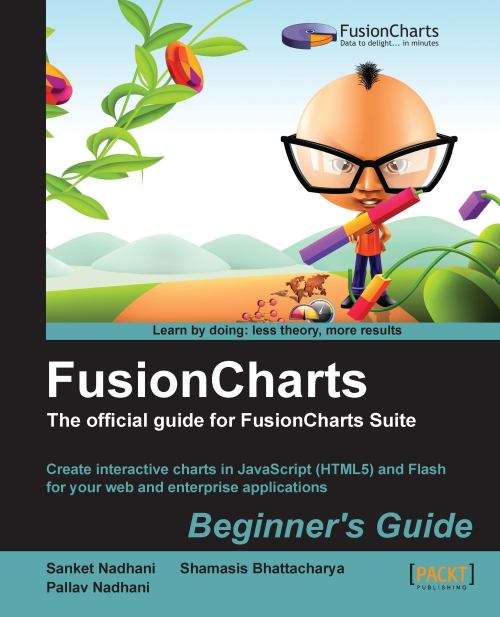Book cover of FusionCharts Beginner’s Guide: The Official Guide for FusionCharts Suite