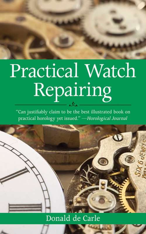 Book cover of Practical Watch Repairing (3)