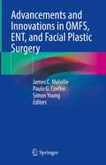 Advancements and Innovations in OMFS, ENT, and Facial Plastic Surgery