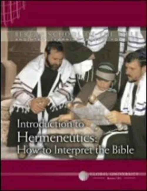 Book cover of Introduction to Hermeneutics: How to Interpret the Bible: BSB Level 1
