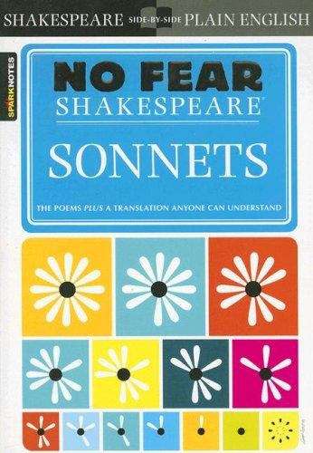 Book cover of No Fear Shakespeare: Sonnets