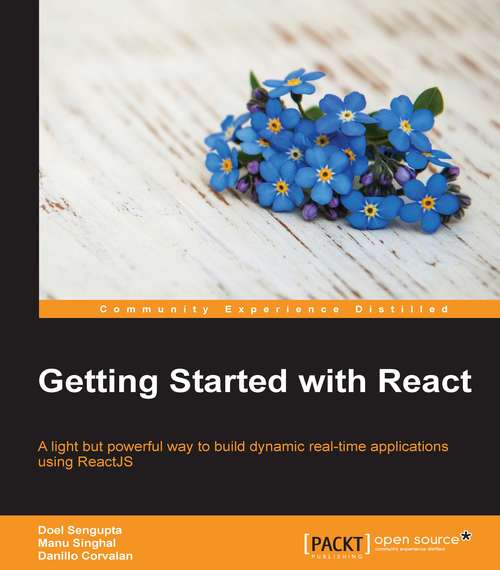 Book cover of Getting Started with React