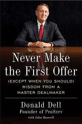 Book cover of Never Make the First Offer