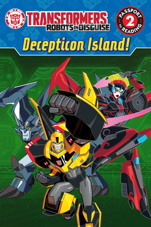 Book cover of Transformers Robots in Disguise: Decepticon Island!