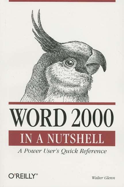 Book cover of Word 2000 in a Nutshell
