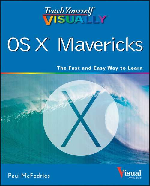 Book cover of Teach Yourself VISUALLY OS X Mavericks