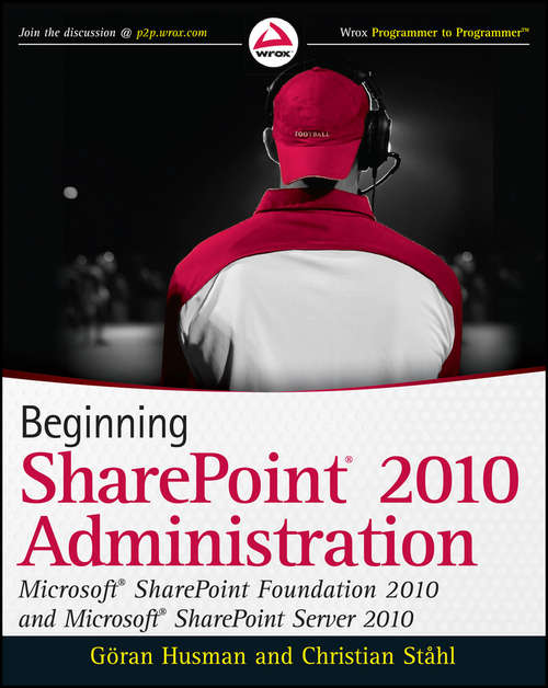 Book cover of Beginning SharePoint® 2010 AdministrationTM